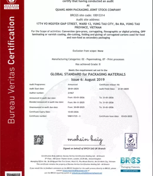 QUANG MINH - BRC (COMBINE FSSC) - RA - 20274131 - V2-02