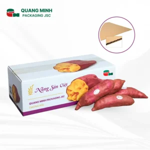 Hộp đựng rau củ tươi, nấm, khoai tây